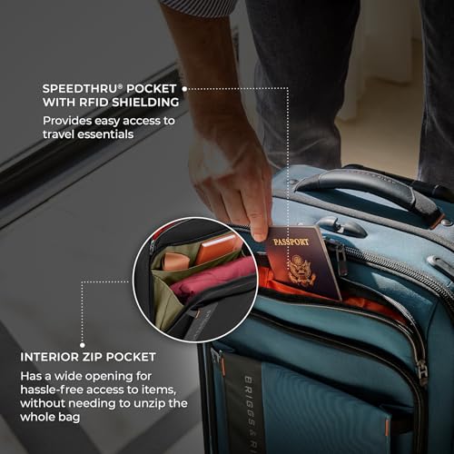 Briggs & Riley ZDX Essential Carry-on Expandable Spinner