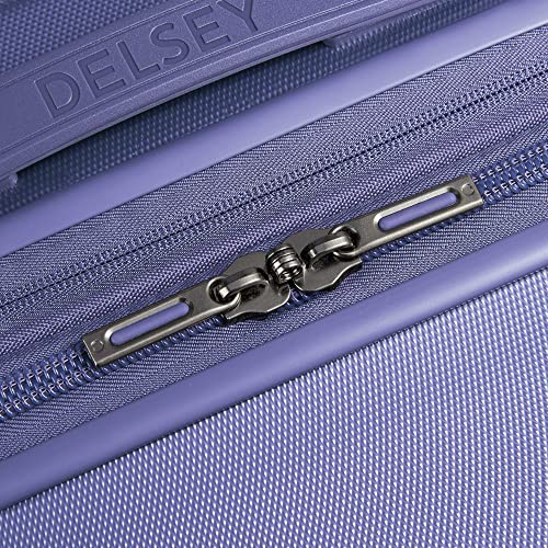 DELSEY PARIS Comete 3.0 Hardside Expandable Luggage with Spinner Wheels, Lavender, 3-Piece Set (20/24/28)