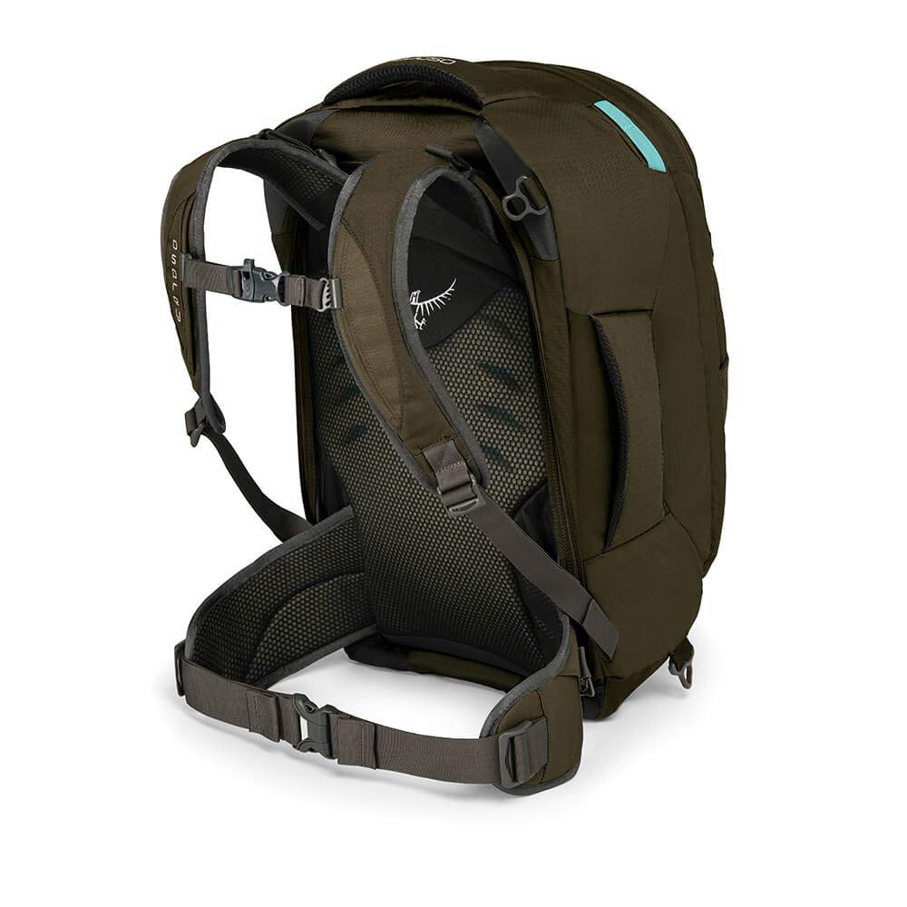 Osprey Packs Fairview 40 Women's Travel Backpack, Misty Grey, Small/Medium