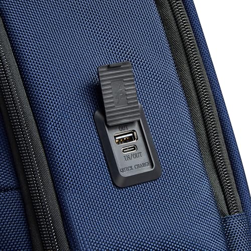 DELSEY PARIS Wagram Laptop Travel Backpack, Black, 15.6 Inch