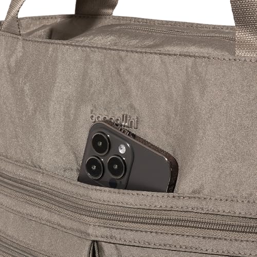 Baggallini Everywhere Tote - 12.5" x13.9” Tote Bag for Women - Lightweight Work Travel Carry On Bag