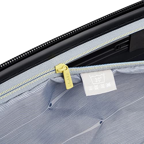DELSEY PARIS Cruise 3.0 Hardside Expandable Luggage with Spinner Wheels, Plum, Checked 26 Inch Trunk