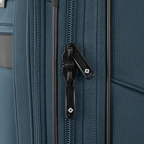 Samsonite Ascella 3.0 Softside Expandable Luggage with Spinner Wheels, 3-Piece Set (20/25/28), Teal/Black