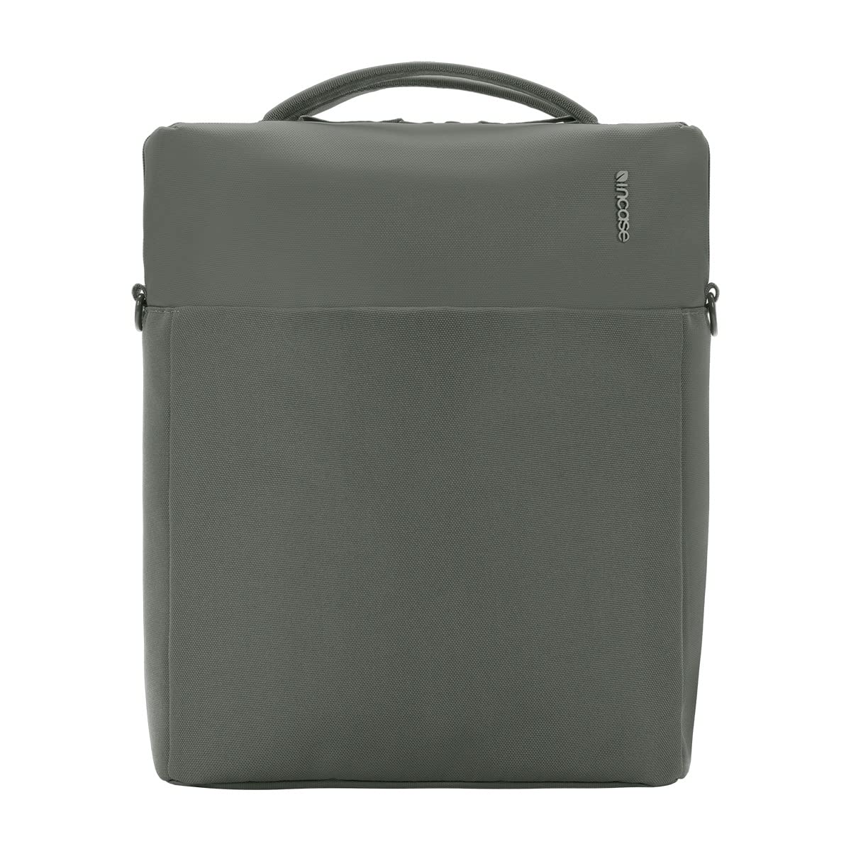 Incase A.R.C. Tech Tote - 14L Laptop Bag and Travel Backpack, Faux Fur Laptop Compartment, Removeable Shoulder Strap, RFID Blocking Tech Pocket, Internal Water Bottle Pocket - Smoked Ivy