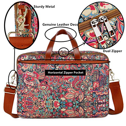 Baosha Multicoloured 17inch Laptop Computer Bag Messenger Bag Briefcase for Women BC-07 (HS)
