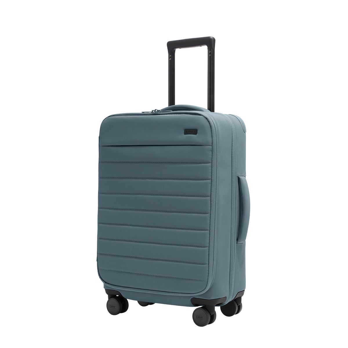 Away Softside Bigger Carry-On Suitcase, 23 Inch Expandable High-Strength Nylon Luggage With Spinner Wheels, Meets Requirements for Most Major Airlines, Coast Blue