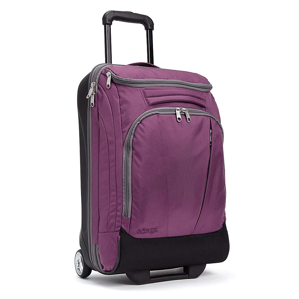 eBags Mother Lode Mini 21-inch wheeled duffel in Eggplant