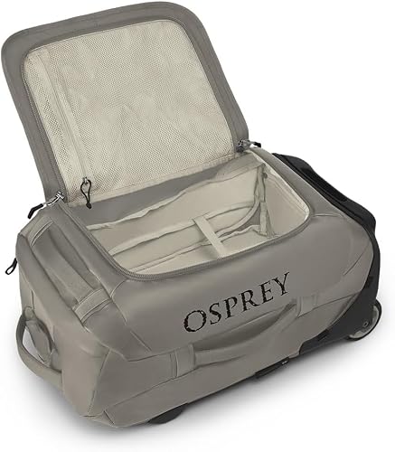 Osprey Transporter 40L Wheeled Travel Duffel Bag, Tan Concrete