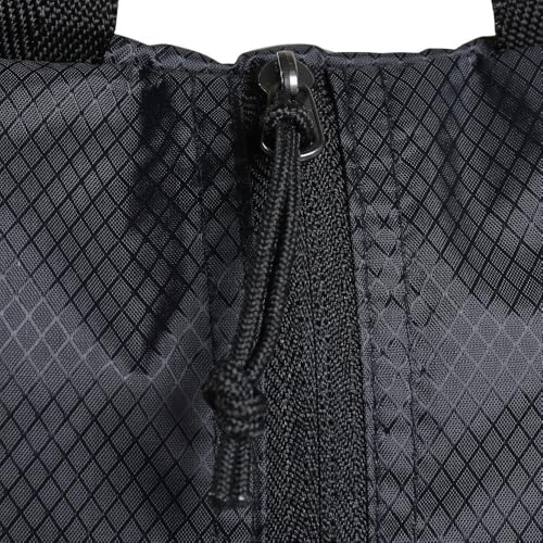 Eagle Creek Pack-It Isolate Shoe Sack - Breathable Shoe Sack for Travel - Lightweight & Portable - Washable - Water-Resistant - Easy-Grab Zipper - Top Handle - Black