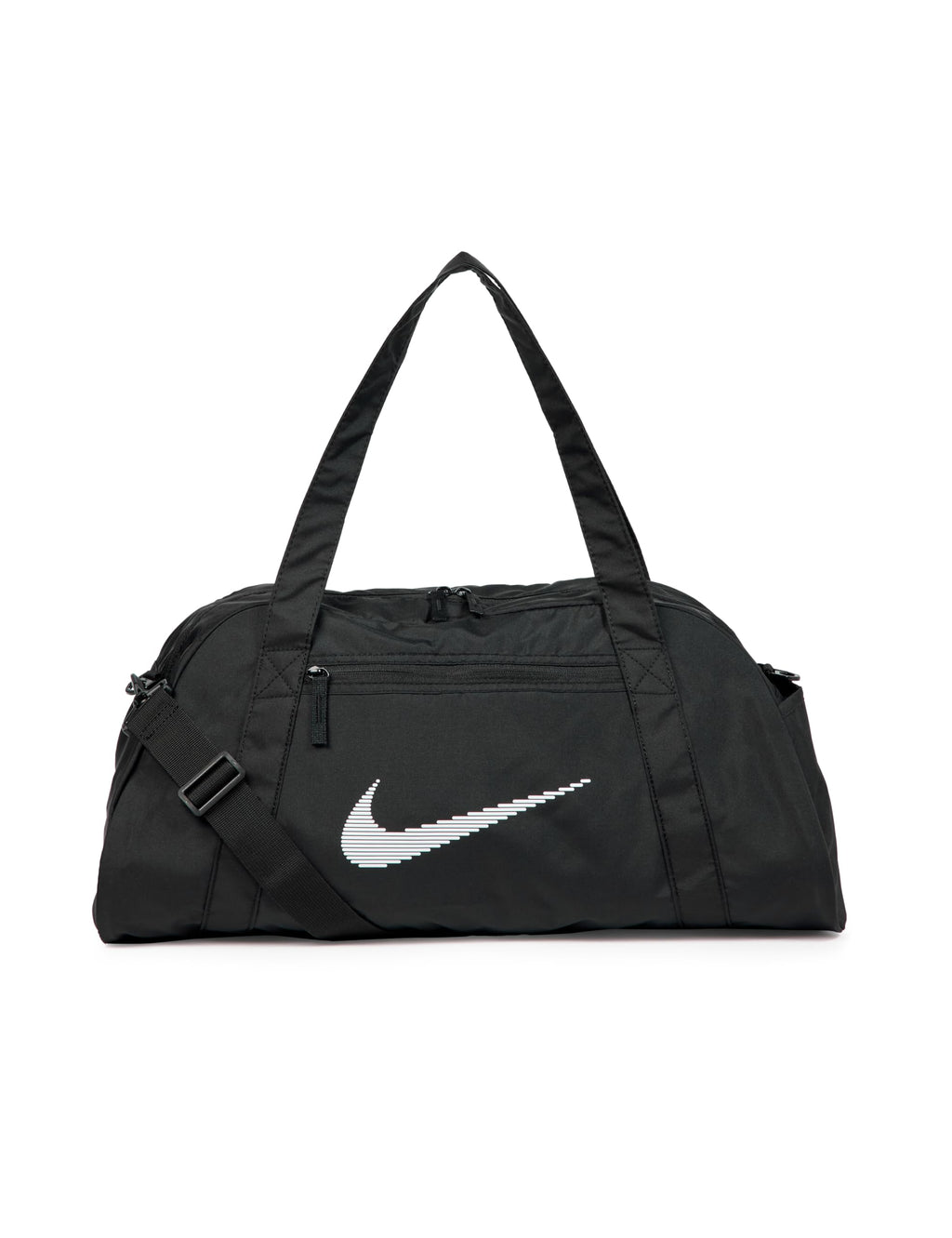 Nike Women's Gym Club Duffel Bag (24L), Black/Black/White, MISC