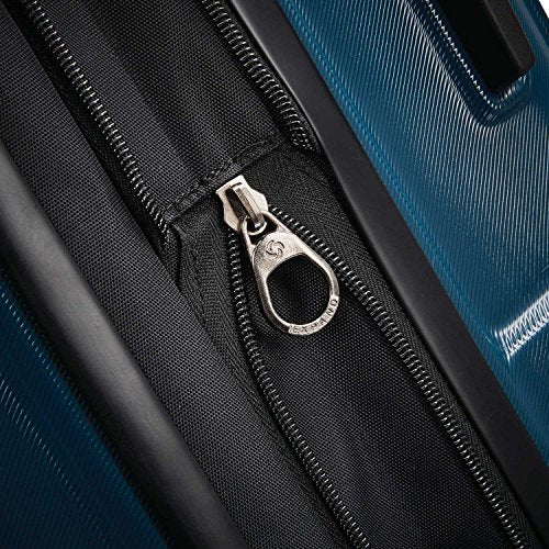 Samsonite Centric Hardside Expandable Luggage with Spinner Wheels, Teal, Checked-Large 28-Inch