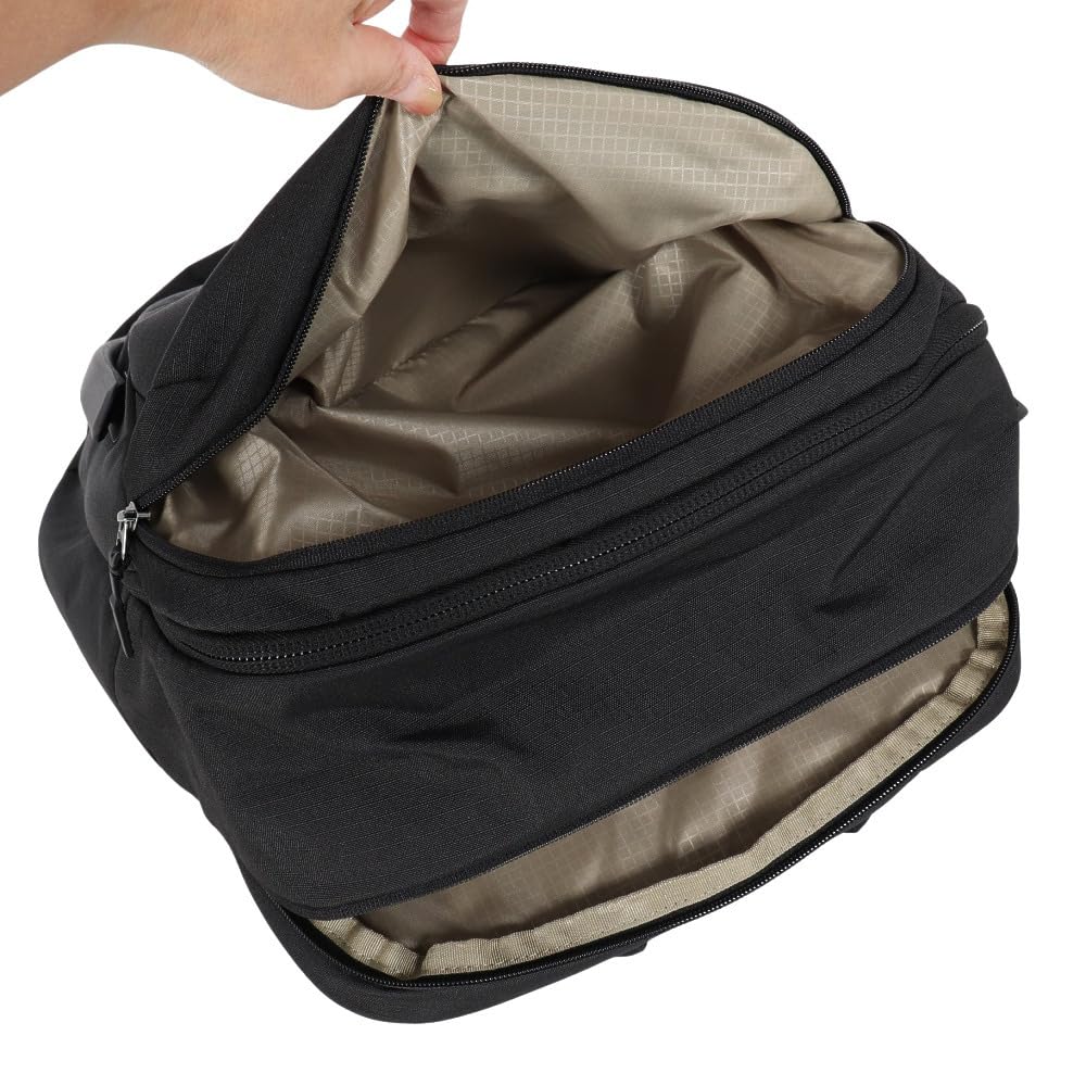 Gregory Border 40L Unisex Commuter Travel/Work/Carry-On Backpack, Backpanel and Shoulder Harness, One Size, Fits All, Black Lichen