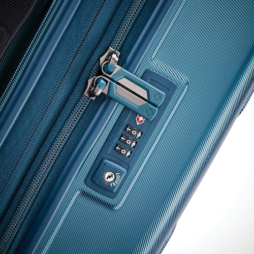 Samsonite Stryde 2 Hardside Expandable with Double Spinner Wheels, 2PC SET (22X14X9/LG), Deep Teal