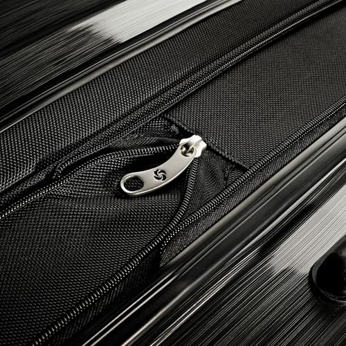 Samsonite Winfield 2 Hardside Expandable Luggage with Spinner Wheels, Charcoal, Checked-Medium 24-Inch