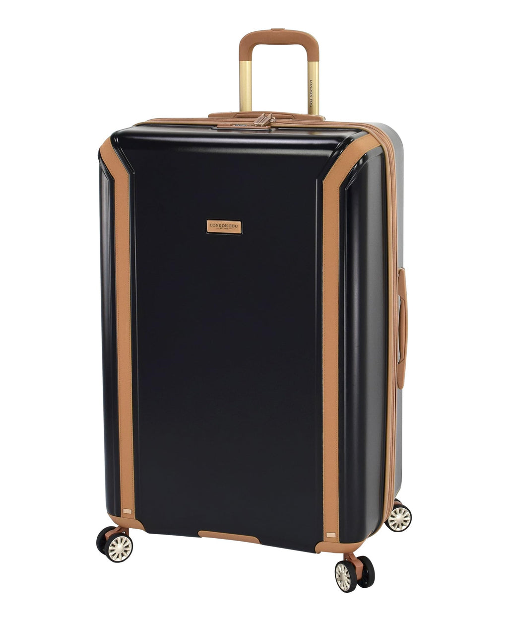 London Fog Regent Black 29" Expandable Spinner