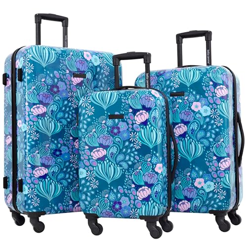 Bella Caronia 3 Piece or 20" Carry-On Set Voguish Luggage Set, Desert Pattern, 3 Piece Set