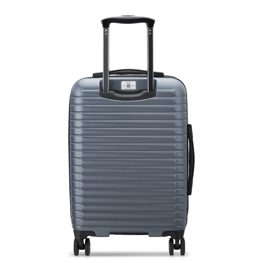 DELSEY PARIS Cruise 3.0 Hardside Expandable Luggage with Spinner Wheels, Graphite, Carry on 20 Inch