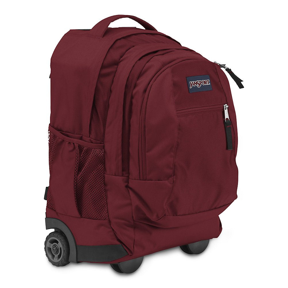 JanSport Driver 8 Rolling Backpack - Viking Red