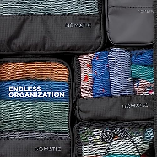 NOMATIC Packing Cubes, Compression Luggage Organizers for Carry-On, Suitcases, Travel Bags, Medium