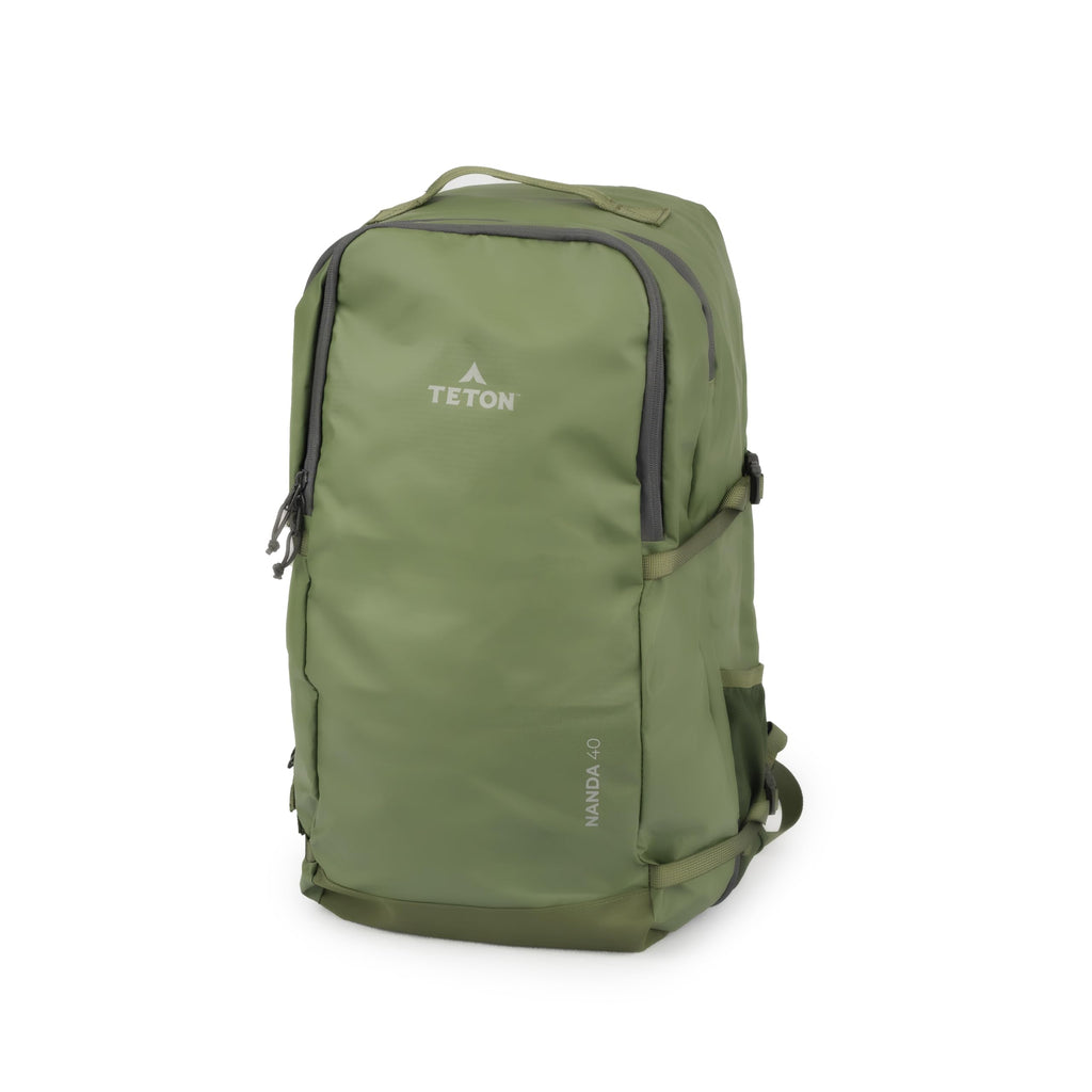 Teton 40L Nanda Travel Backpack, Carry-on Flight Approved Bag, Concealed Laptop Pocket, Hydration Sleeve, Travel Friendly for Women and Men, High-Class for Business or College, Canopy