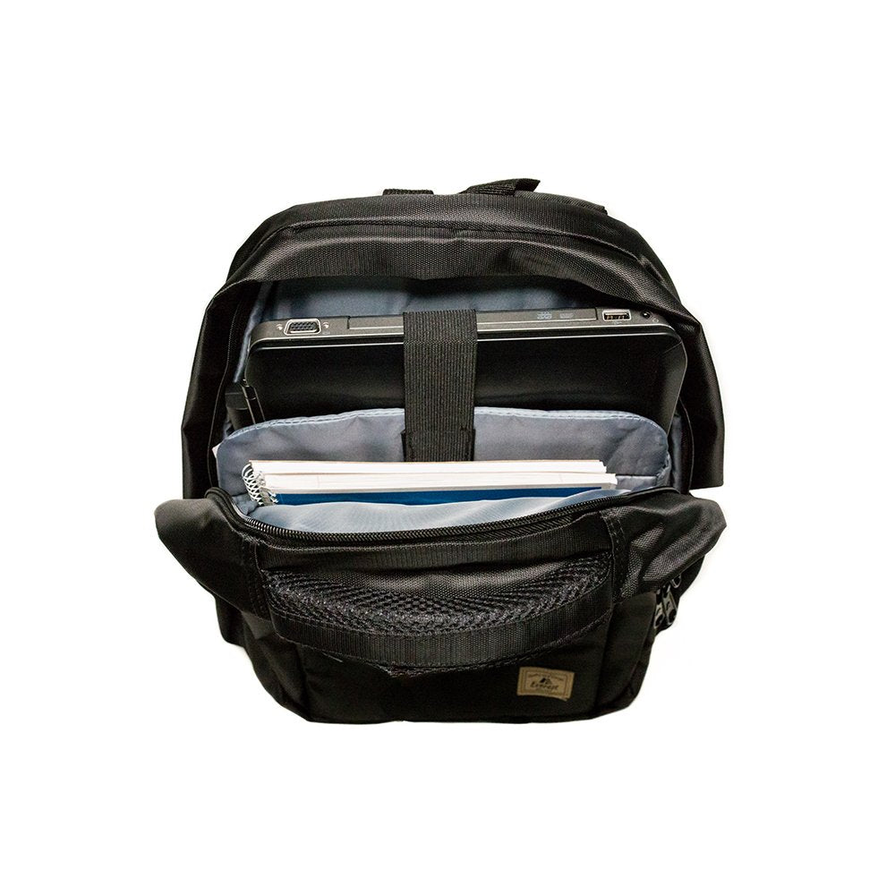 Everest City Travel Backpack, Black, One Size