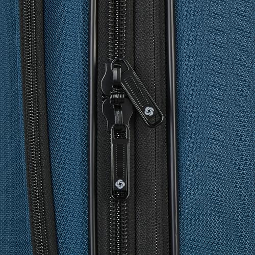 Samsonite Ascella 4 Medium Checked Luggage - Cerulean Blue