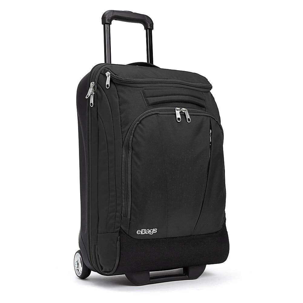 eBags Mother Lode Mini 21-inch wheeled duffel in Solid Black
