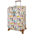 Lily Bloom Luggage 24" Expandable Design Pattern Suitcase With Spinner Wheels For Woman (24in, Furry Friends)