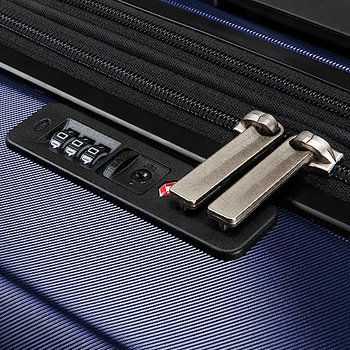 Ricardo Melrose Hardside 2-Piece Set (20" and 25") with FREE Travel Kit (Prussian Blue)