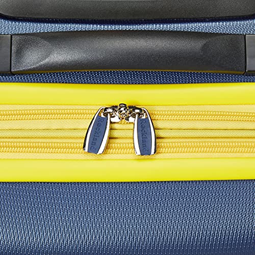 Rockland Melbourne Hardside Expandable Spinner Wheel Luggage, Carry-On 20", Navy
