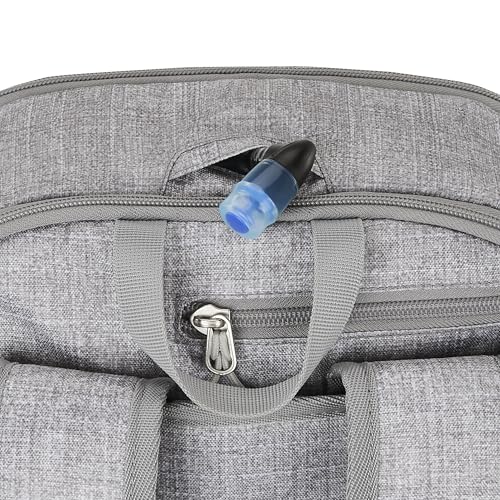 High Sierra Adaptive Backpack, Travel, or Work Bookbag with tablet sleeve, One Size, Silver Heather