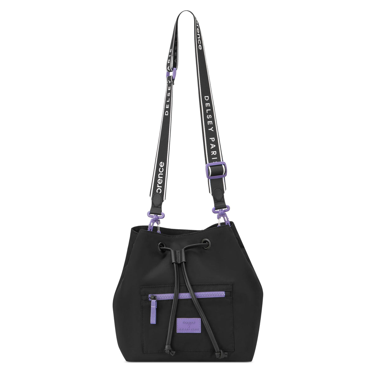 florence by mills Yours Truly Bucket Travel Bag, Black
