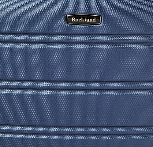 Rockland Melbourne Hardside Expandable Spinner Wheel Luggage, Carry-On 20", Navy