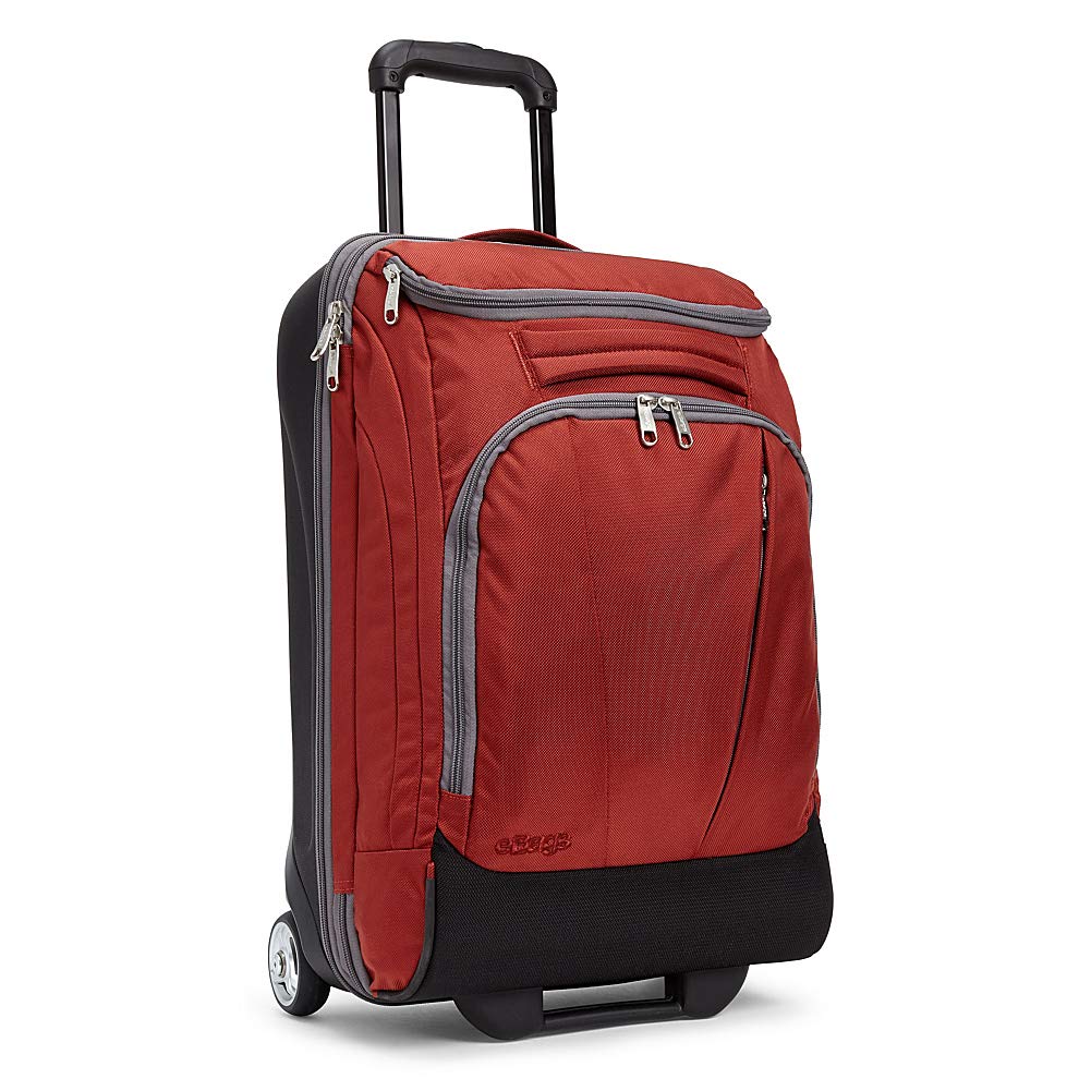 eBags Mother Lode Mini 21-inch wheeled duffel in Sinful Red