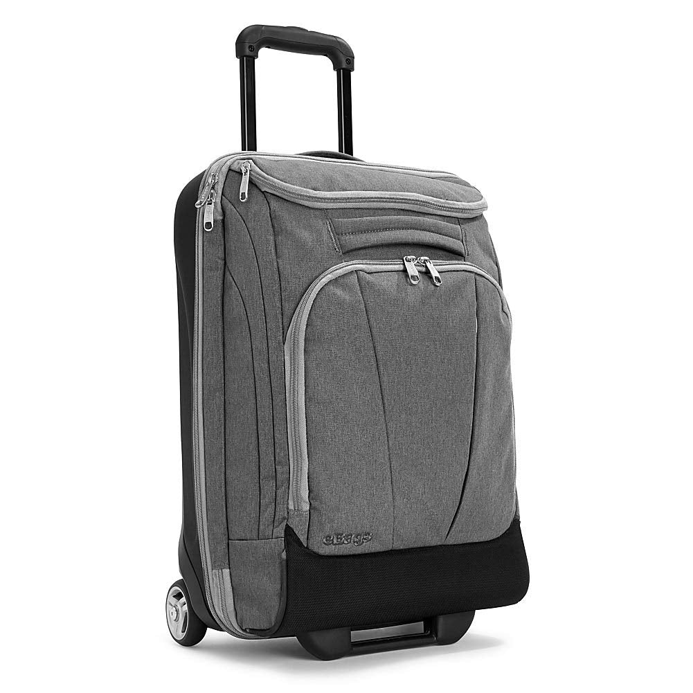 eBags Mother Lode Mini 21-inch wheeled duffel in Heathered Graphite