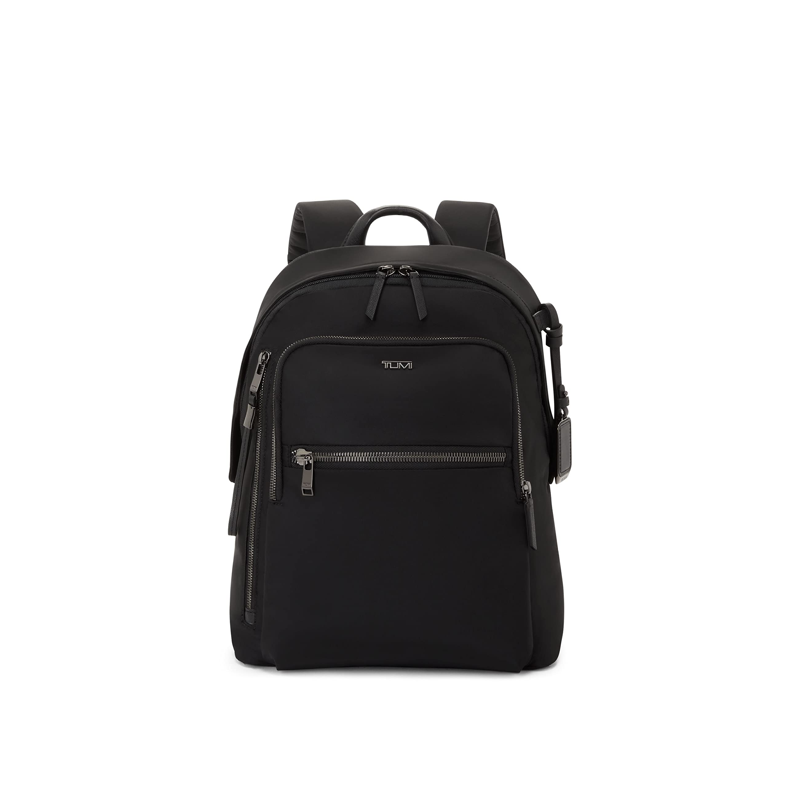 TUMI - Voyageur Halsey Backpack - Travel Backpack - For Business, Fashion, Commute - Holds Up to 14" Screens - Black & Gunmetal