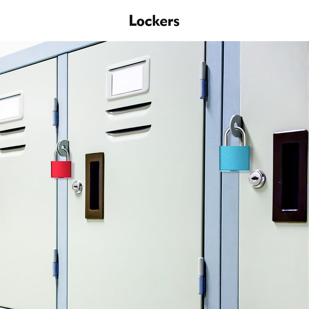 6Pcs Luggage Locks Small Suitcase Locks with Keys Plastic - Covered Mini Padlock for Suitcase Backpack Box Bag