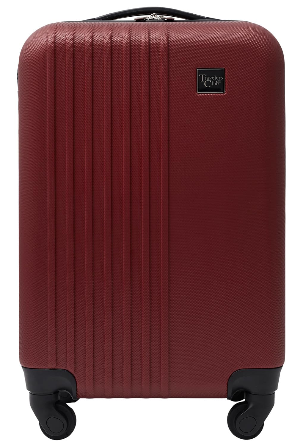 Travelers Club Cosmo Luggage, Rhubarb Red - 20 Inch, 20-Inch