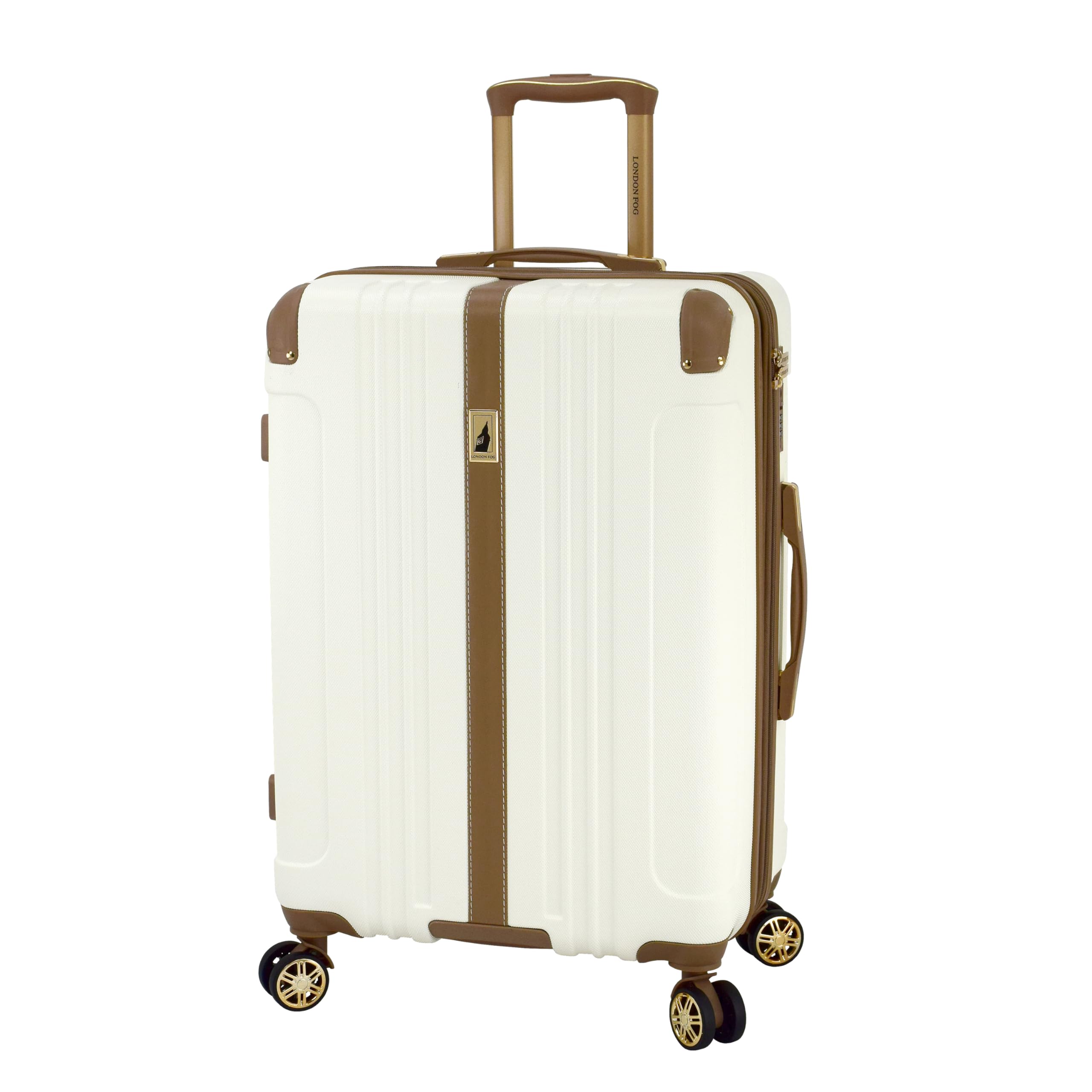 London Fog Northbridge 24" Expandable Hardside Spinner White