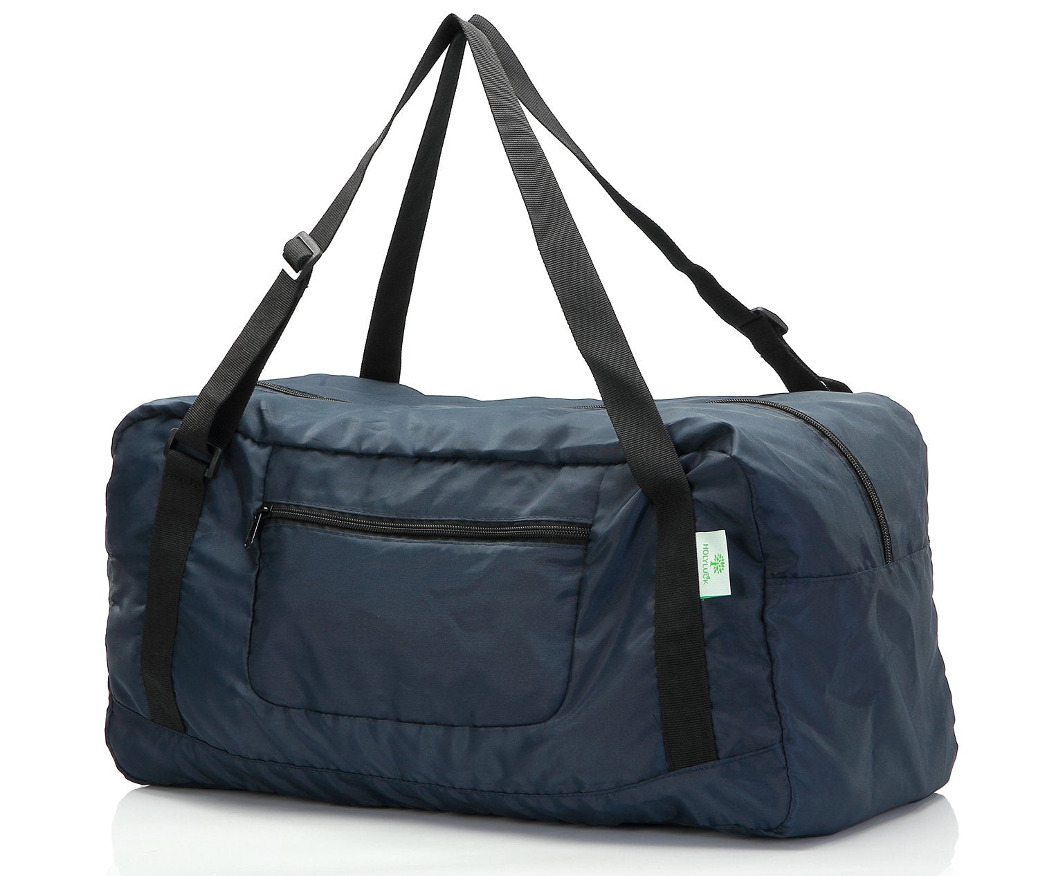 HOLYLUCK Foldable Travel Duffel Bag For Women & Men Luggage Great for Gym (Navy Blue)