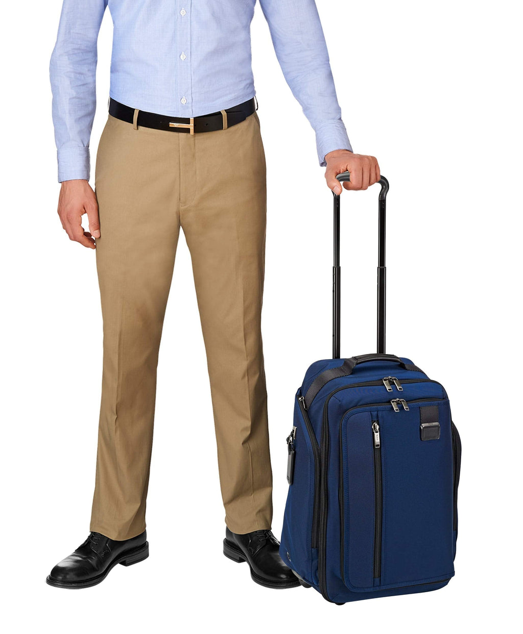 TUMI - Merge Wheeled Backpack - 15 Inch Laptop Carry-On Rolling Bag for Men and Women - Deep Blue