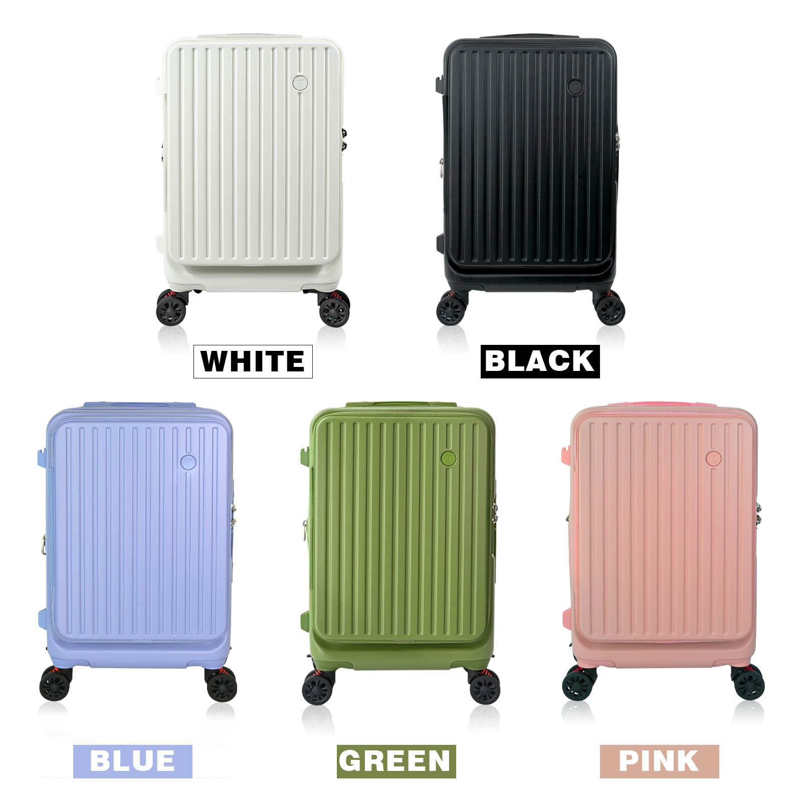 Maegragn Carry on Luggage Airline Approved, Carry on Suitcases with Wheels, Expandable Suitcase with YKK zipper, Top Open Design Luggage with Spinner wheels, Perfect for Gift, Blue Luggage.