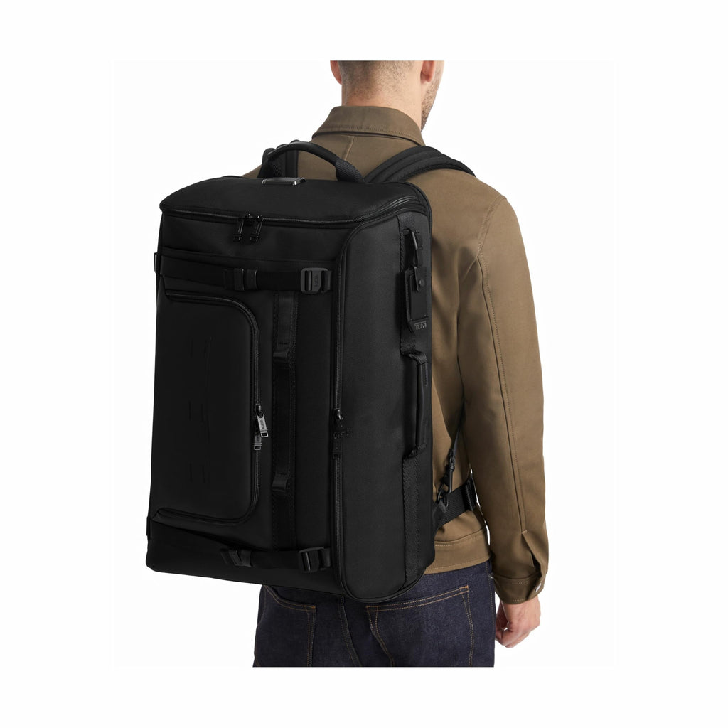 TUMI - Alpha Bravo Endurance Backpack - Large Travel Laptop Backpack - 22.0" X 14.0" X 8.5" - For 17" Laptop - Midnight Navy/Khaki