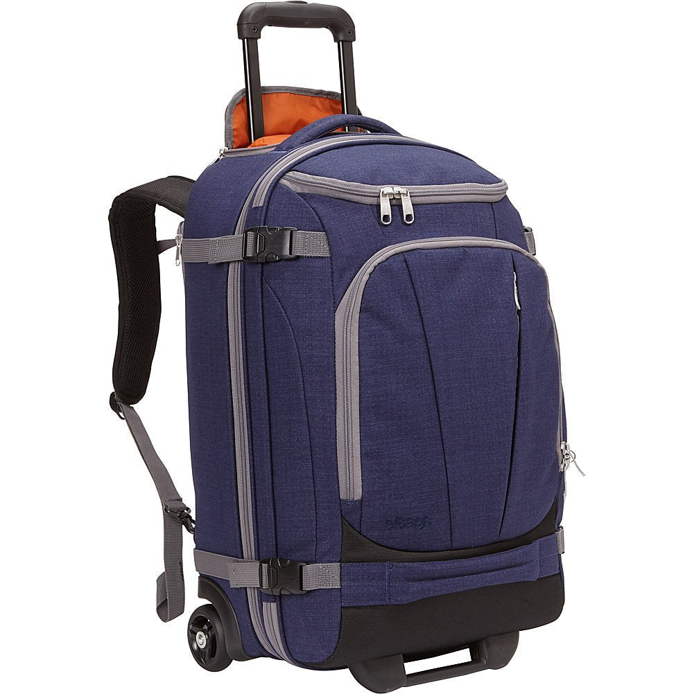 eBags Mother Lode rolling weekender in Brushed Indigo