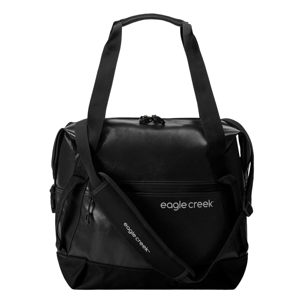 eagle creek Migrate Tote Bag - Travel Tote with Expandable Capacity, Shoulder Straps Multiple Carry Options - Midnight Black