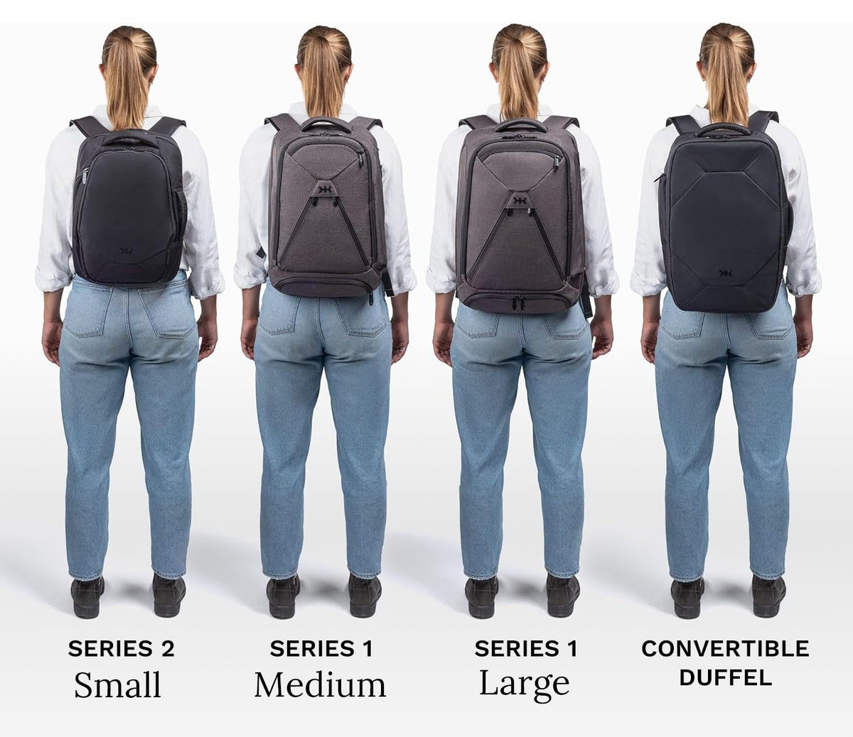 Knack Small Series 2 Laptop Backpack Fits up to 16 Inch Laptops - Knack Bags Carry-On Backpack, TSA Approved, Expandable Travel Backpacks With 2 Day Outfit Capacity, Berry Blue
