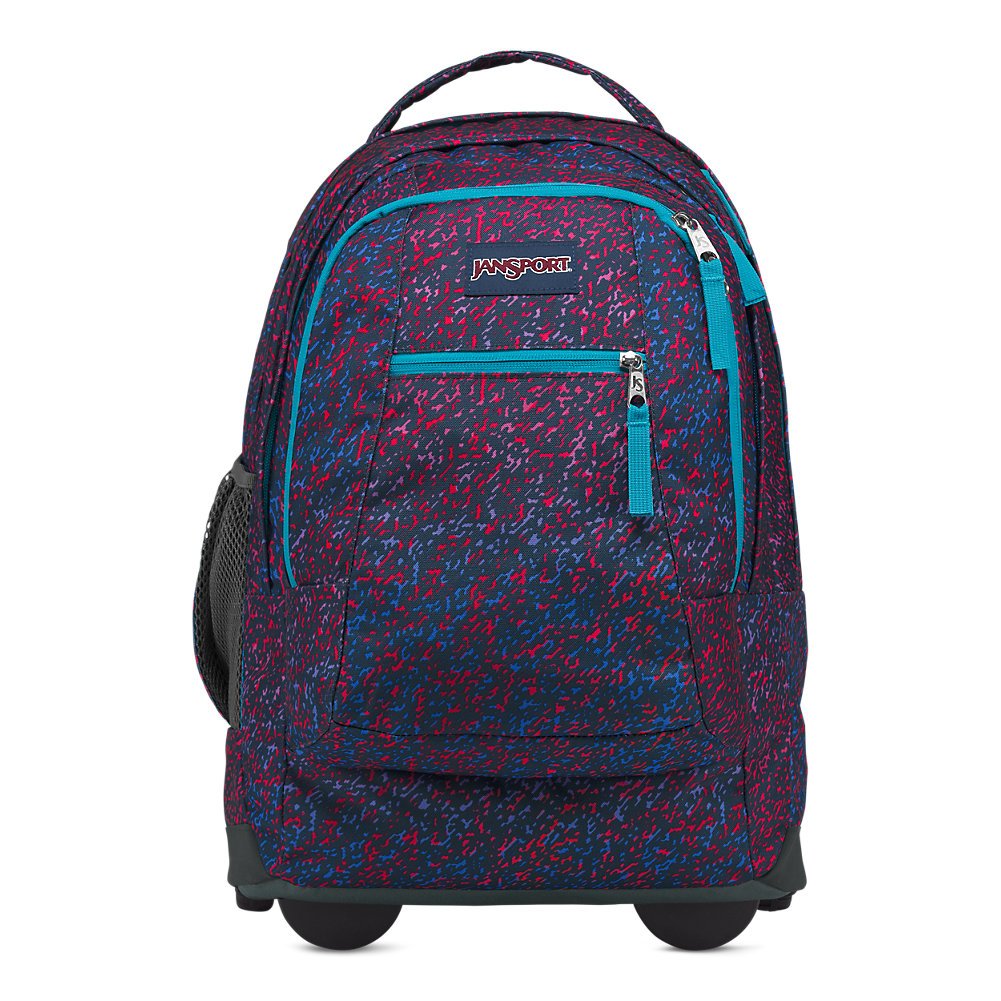 Jansport Driver 8 Rolling Laptop Backpack - Electric Noise