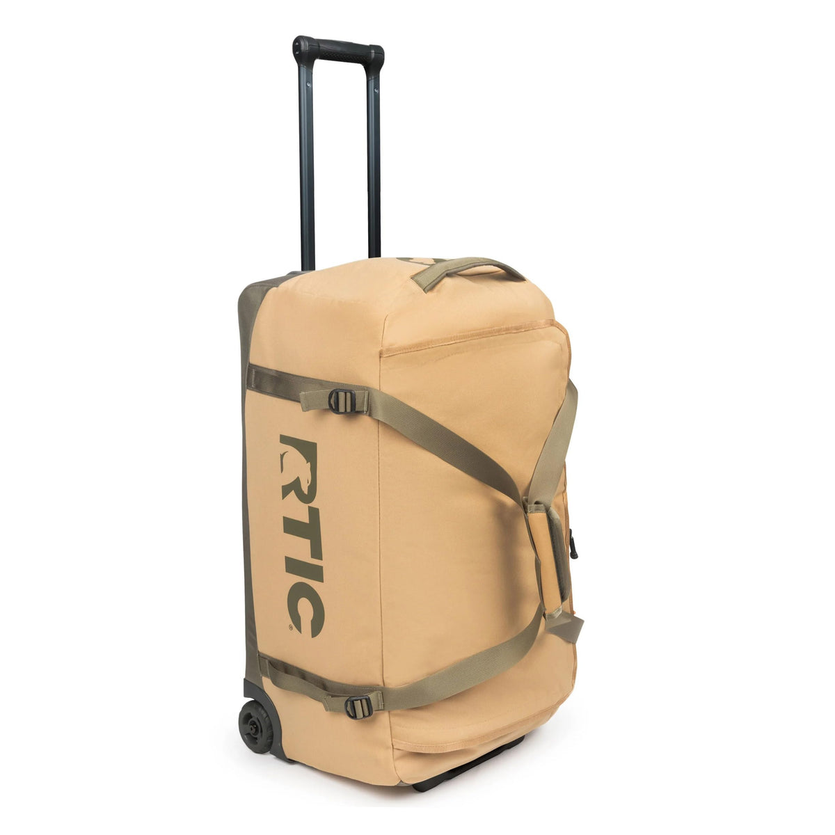 RTIC Road Trip Rolling Duffle Bag with Wheels for Men and Women, Traveling Tote for Camp, Travel, Gym, Weekender, Camping, Overnight Carry On, Sports, Spacious, Water Resistant, Large, Trailblazer