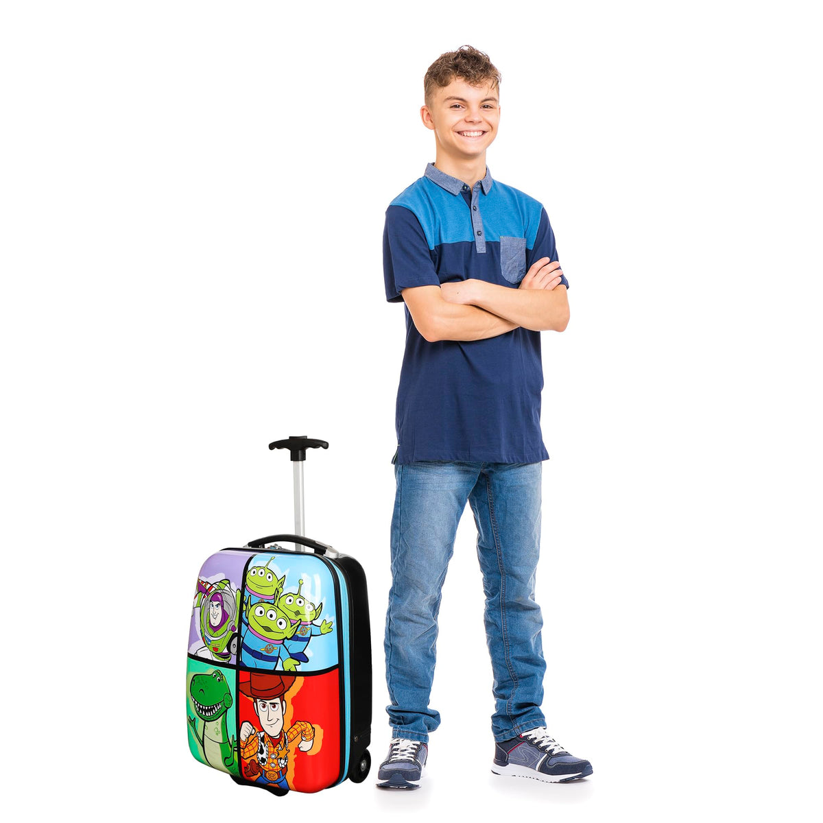 Bioworld Toy Story Favorite Characters Kids’ 16.5” Hardside Luggage