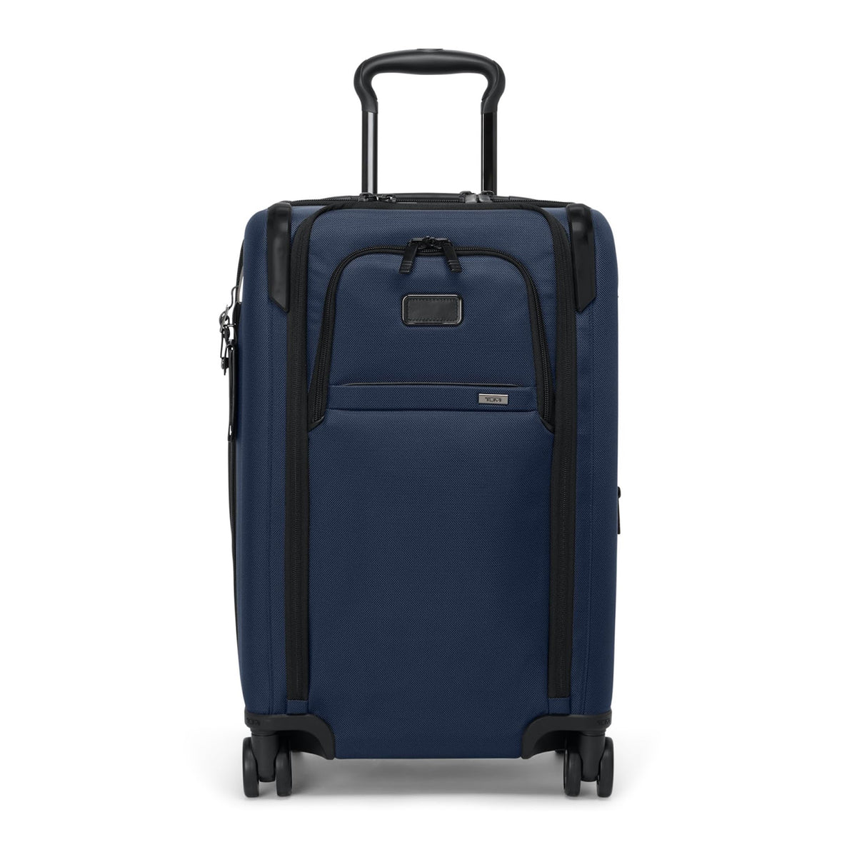 TUMI - Alpha Dual Access 4-Wheeled Carry-On - Expandable, Durable and Lightweight Luggage - Navy